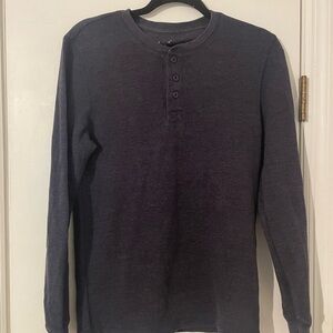 Faded Glory Blue Long Sleeve Tee